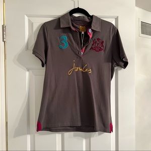 NWT Joules Gray Polo Shirt